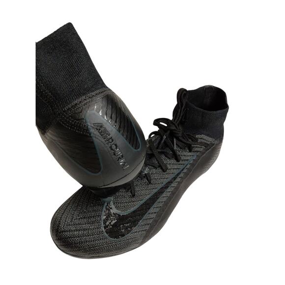 Nike Mens Zoom Mercurial Superfly 10 Elite FG Black Soccer Cleats Size 7 FQ1454 - Picture 7 of 8
